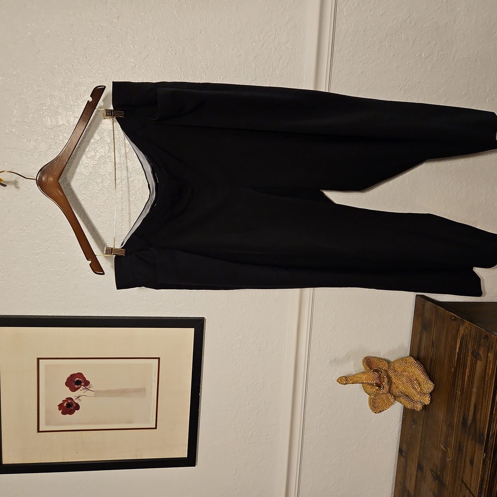 Lane Bryant Black Crop Size 24